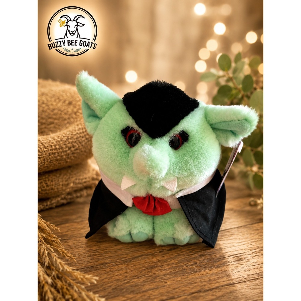 SWIBCO PUFFKINS COUNT DRACULA HALLOWEEN PLUSH TOY LIMITED EDITION 1994